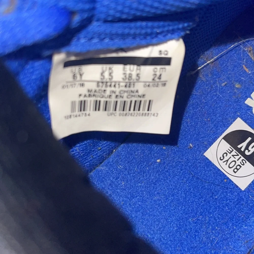 hyper royal jordan 1 retro high youth 6 boys